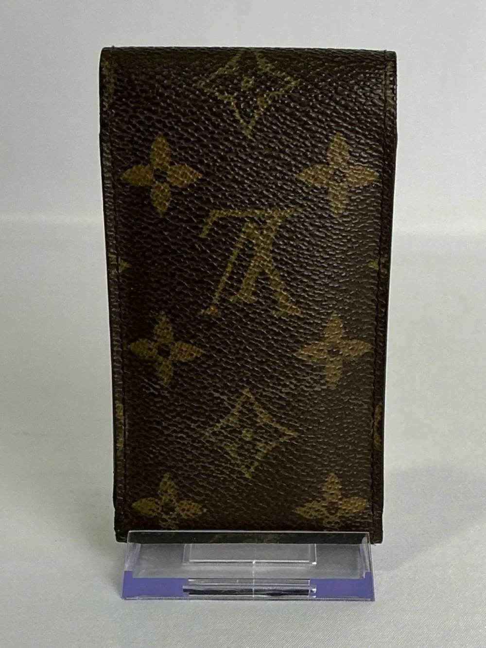 Louis Vuitton Brown Monogram Cigarette Tobacco Case Accessory Lip Stick Holder - Picture 16 of 16